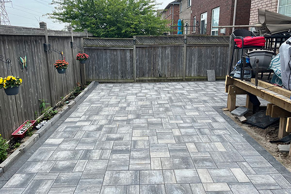 Patio Interlock Paving