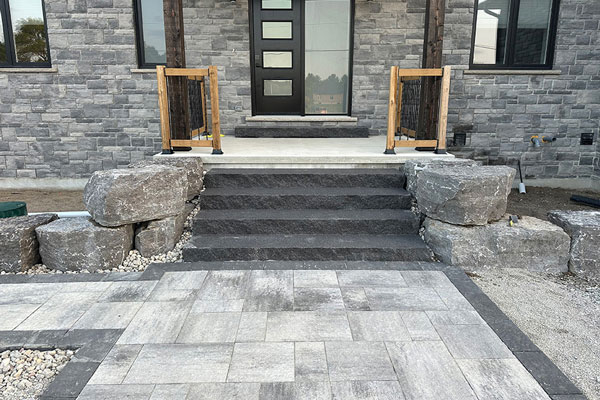Walkway Interlock Paving